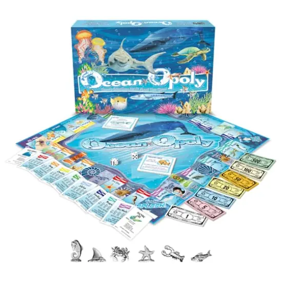 Late For The Sky Ocean-Opoly&trade; Board Game {1}