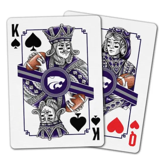 NCAA Classic Series Playing Cards Kansas State Wildcats {5}