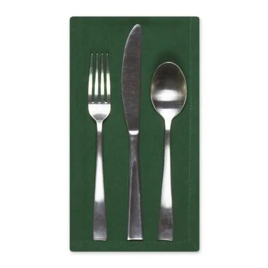 DII&reg; Oversized Napkin, 6ct. Hunter Green {4}