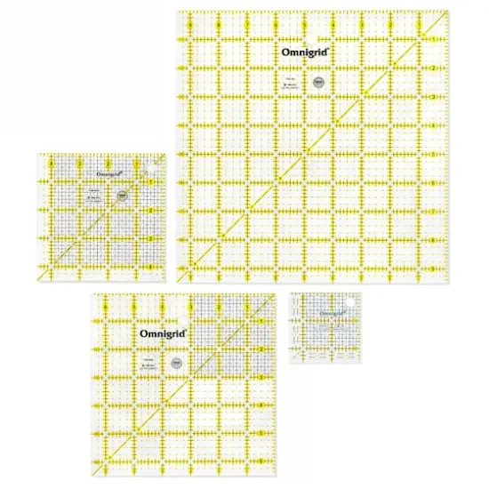 Omnigrid&reg; Square Quilter's Ruler Combo Pack, 4ct. {1}
