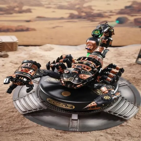 ROKR® Mechanical Age Emperor Scorpion LED 3D Puzzle Kit {8}