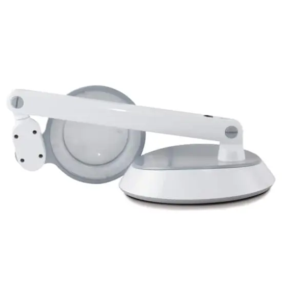Ottlite Space-Saving LED Magnifier Desk Lamp {6}