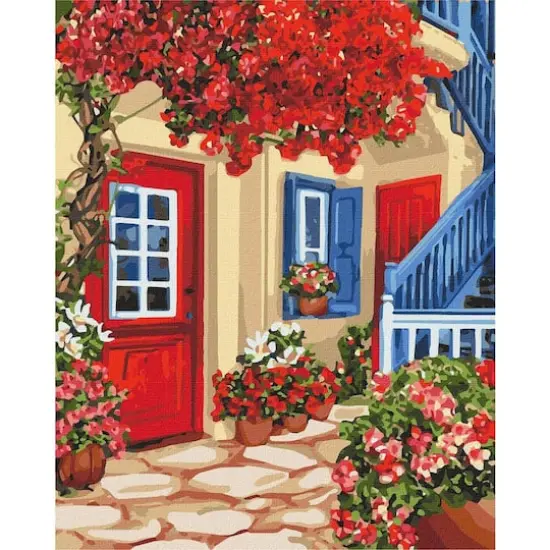 Walking the Streets Painting by Numbers Kit {1}