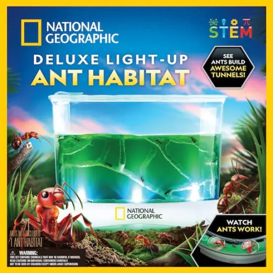 National Geographic Deluxe Light-Up Ant Habitat Kit {1}