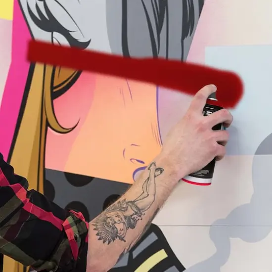 Ironlak Acrylic Spray Paint Matador {5}