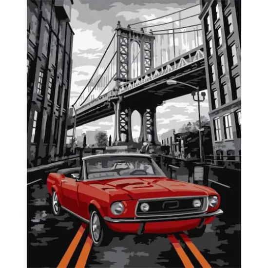 Crafting Spark Brooklyn Painting by Numbers Kit {1}