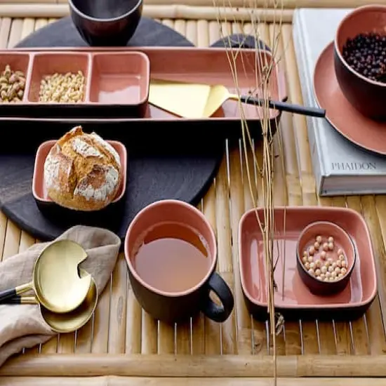 Hello Honey&reg; 19" Black Acacia Wood Tray/Cutting Board {5}