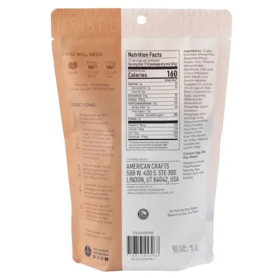 Sweetshop&trade; Chocolate Cake Donut Mix, 17.5oz. {3}