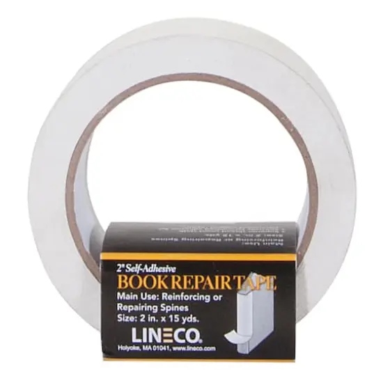 Lineco&reg; White Book Cover Repair Tape {1}