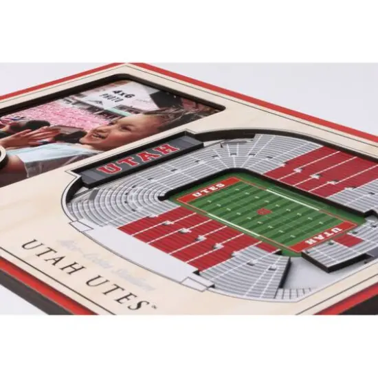 College Football 3D StadiumViews Picture Frame Utah Utes {5}