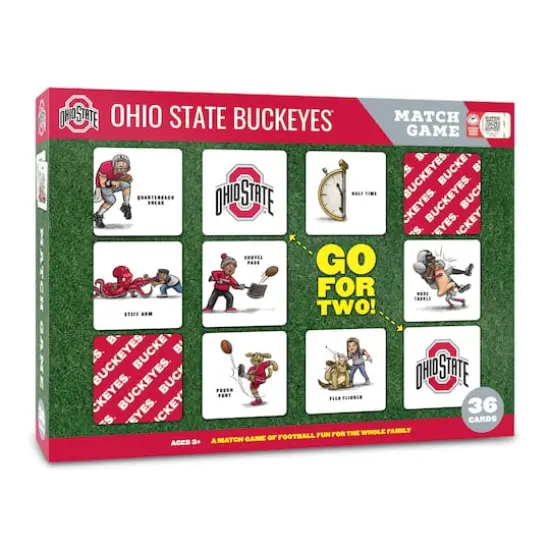 College Team Licensed Memory Match Game Ohio State Buckeyes {1}