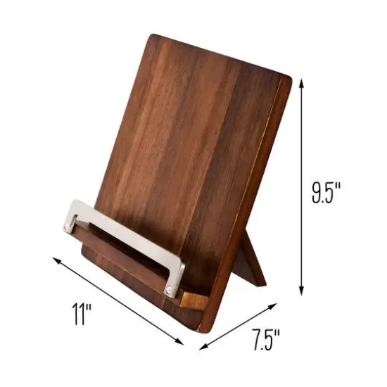 Honey Can Do Acacia Cookbook Stand {7}