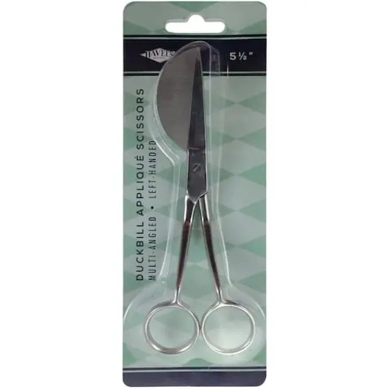 Havel's&trade; 5.5" Left-Handed Multi-Angled Duckbill Applique Scissors {1}