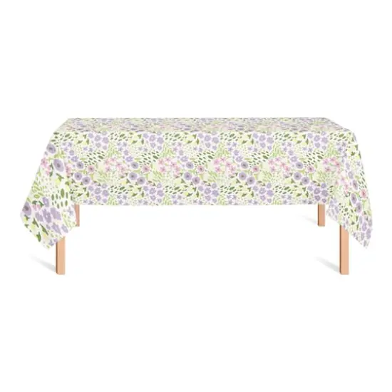 Whimsical Spring Floral 2 58" x 102" Tablecloth {3}