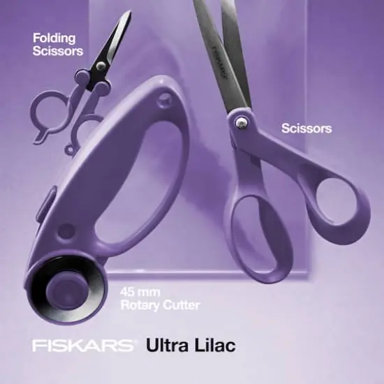 Fiskars&reg; 4" Ultra Lilac Folding Scissors {9}
