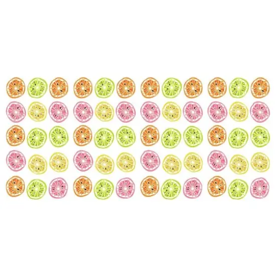 RoomMates Jane Dixon Citrus Fruit Peel & Stick Wall Decals {1}