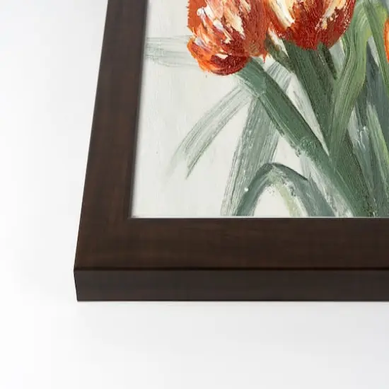  Fall Flower Black Framed Print Wall Art {3}