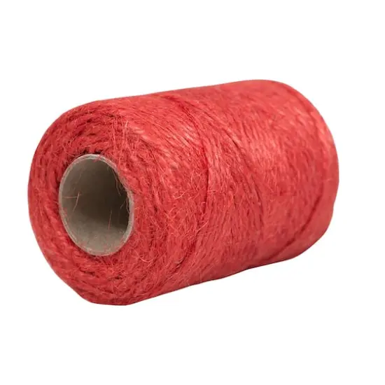 JAM Paper 1/4" x 73yd. Paper Kraft Twine Red {4}