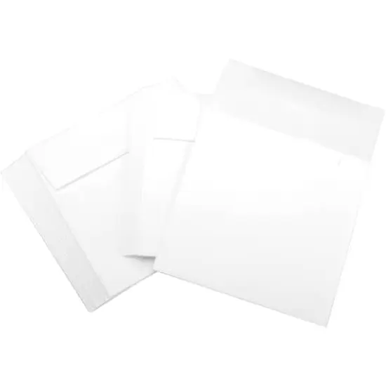 Leader Paper Products 6" x 6" White Envelopes, 25ct. {4}