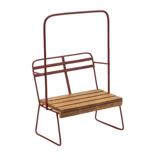 6ct. Vintage Ski Chair Lift Ornament {3}