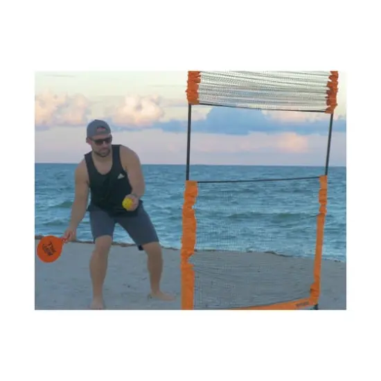 Riftball Paddle Ball Game System with 2 Nets {5}