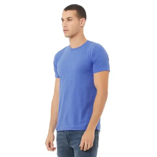BELLA+CANVAS&reg; Adult Unisex Heather T-Shirt Columbia Blue {5}