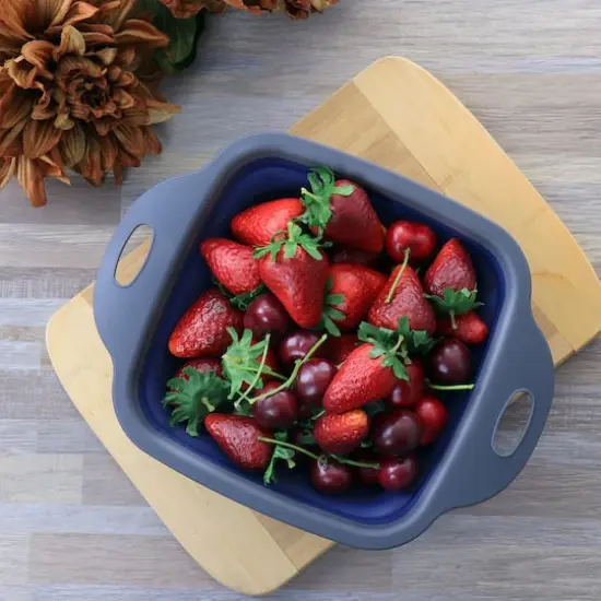 Oster Bluemarine Collapsible Square Plastic Colander {3}