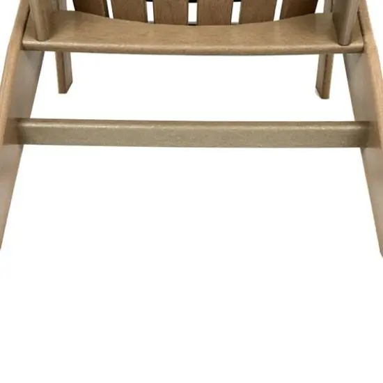 Brown Traditional Adirondack Chair {12}