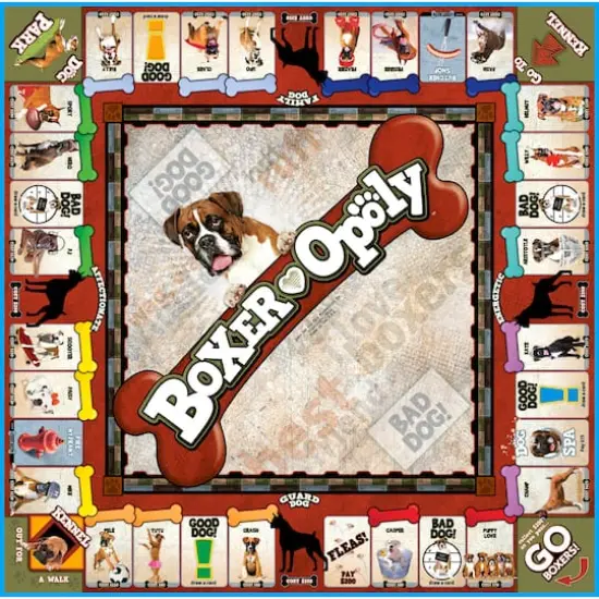Late For The Sky Boxer-Opoly&trade; Board Game {5}