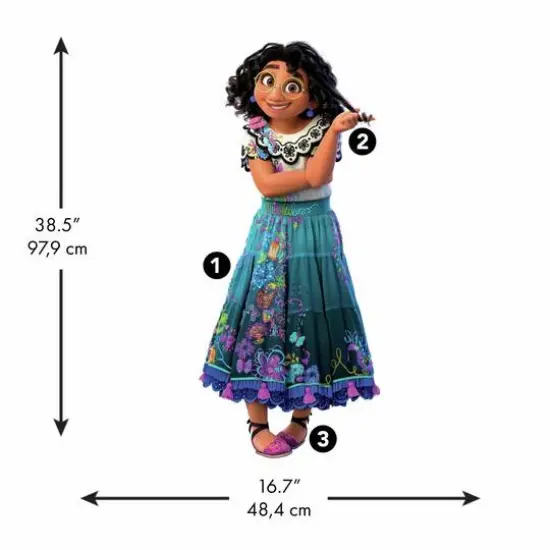 RoomMates Encanto Peel & Stick Giant Wall Decal {4}