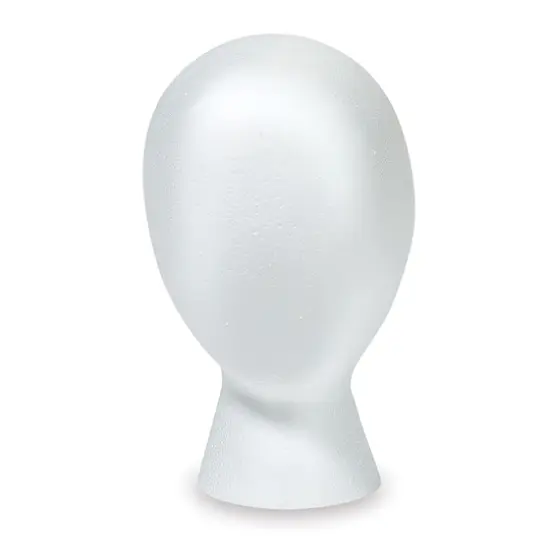 FloraCraft&reg; SmoothFōM&reg; White Foam Faceless Head {1}