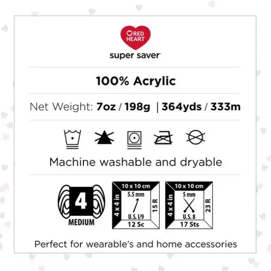 Red Heart&reg; Super Saver&reg; Solid Yarn Hunter Green {9}