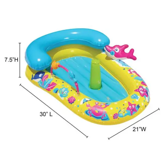 Banzai® Jr. Splash Discovery Activity Center™ Water Play Set {7}