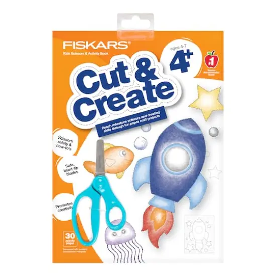 Fiskars&reg; Cut & Create Kids Scissors & Activity Book {1}