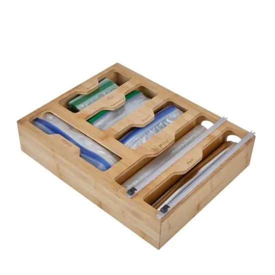 Kitchen Details Bamboo Kitchen Drawer Organizer {8}