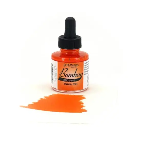 Dr. Ph. Martin's&reg; Bombay&trade; India Ink 15BY Tangerine {3}