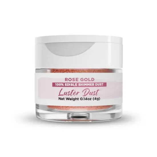 Bakell&reg; Edible Luster Dust Rose Gold {3}