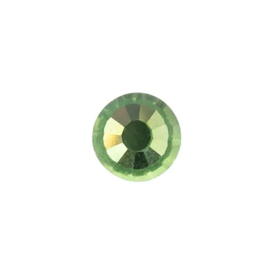 John Bead Crystal Lane SS20 Round Flatback Czech Crystals, 1,440ct. Peridot {3}