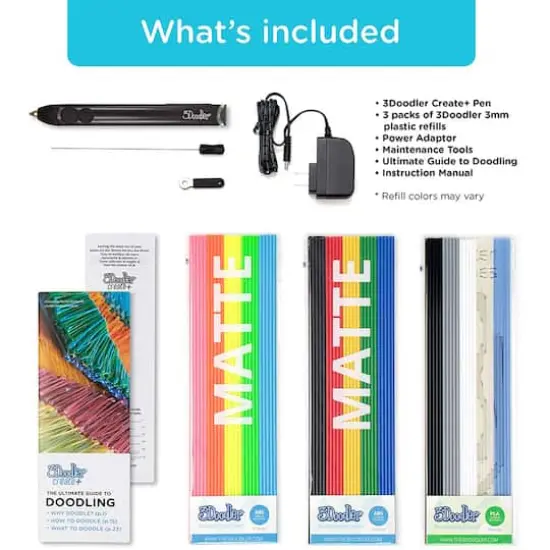 3Doodler Create+ Essentials 3D Printing Pen Set {3}