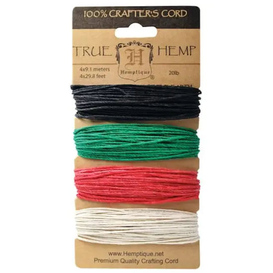 Hemptique&reg; Primary Hemp Cord Set, 20lb.  {1}