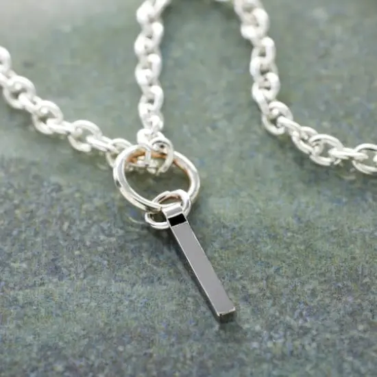 Sterling Silver Alphabet Charm by Bead Landing&trade; I {3}