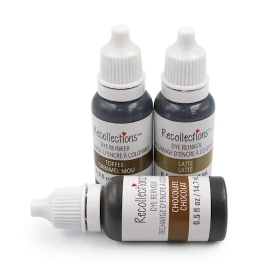 Dye Reinker Set by Recollections&trade; Browns {4}