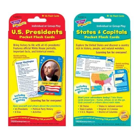 Trend Enterprises&reg; U.S. Social Studies Bundle {5}