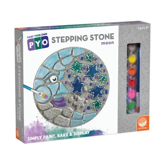 Paint Your Own Stepping Stone - Moon {1}