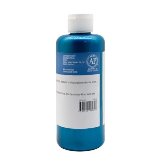 Acrylic Ready-Mixed Pouring Paint by Artist's Loft&trade; Metallic Cobalt Blue {4}
