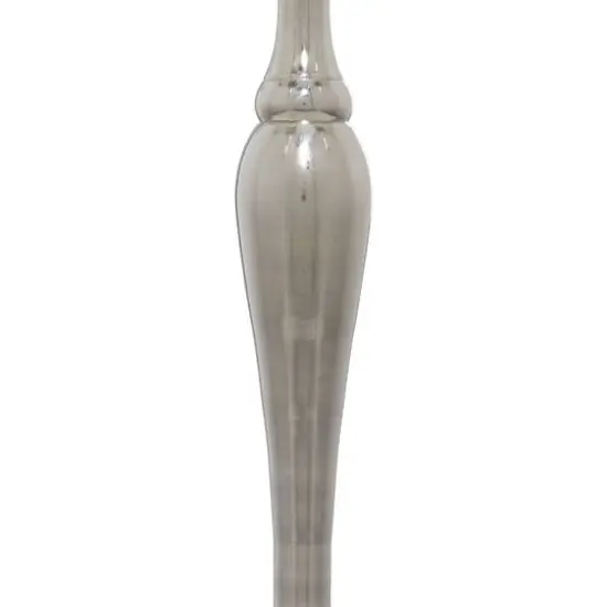 Silver Aluminum Traditional Candlestick Holders, 33x16x16" {5}