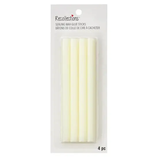 Sealing Wax Glue Sticks, 4ct. by Recollections&trade; Clear {4}