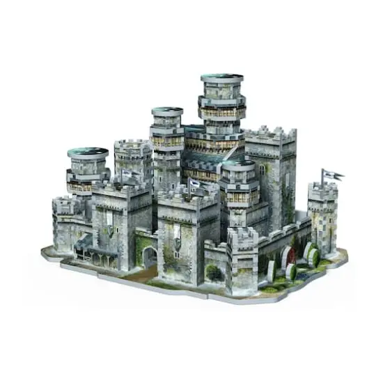 Wrebbit 3D Puzzle&trade; Game of Thrones&trade; Winterfell 910 Piece Puzzle {4}