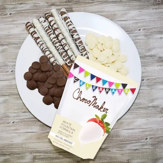 ChocoMaker&reg; White Vanilla Fountain Formula Dipping Candy {6}