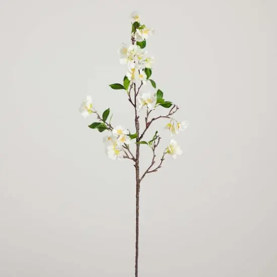 38" White Blossom Flower Stems, 3ct. {9}